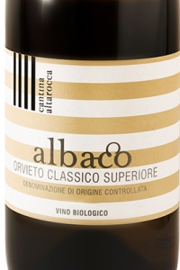 Albaco orvieto classico superiore altarocca vino bianco umbria etichetta