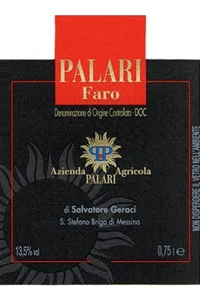 Palari faro palari etichetta