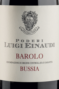 Poderi Einaudi Barolo Bussia 2018
