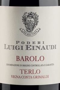 Poderi Einaudi Barolo Terlo Vigna Costa Grimaldi 2018