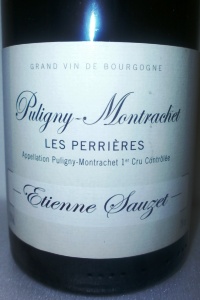 Puligny Montrachet 1er Cru Les Perrières 2008 Etienne Sauzet