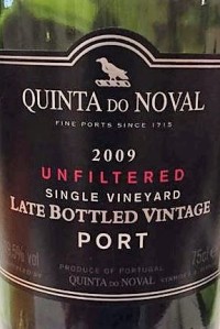 quinta do noval Port Late Bottled Vintage Single Vineyard Unfiltered
