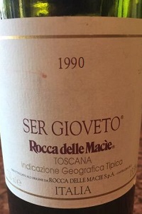 Rocca delle Macie Toscana Ser Gioveto 1990