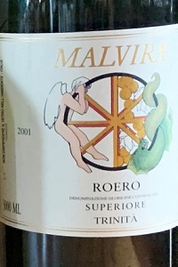 Malvirà Roero Superiore Trinità 2001