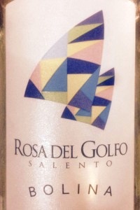 rosa del golfo verdeca del salento bolina vino bianco puglia etichetta doctorwine