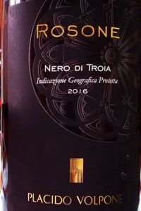 Placido Volpone Puglia Rosone 2016
