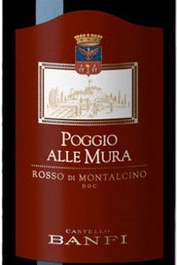 Castello Banfi Rosso di Montalcino Poggio alle Mura 2019