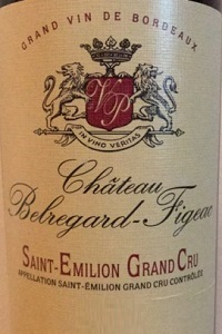 Saint-Émilion Grand Cru 2015 Château Belregarde-Figeac