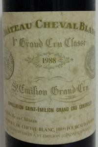 Chateau Cheval Blanc Saint Emilion Premier Grand Cru Classée 1988