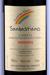 Sanbastiano Umbria Sangiovese Cantina Ninni