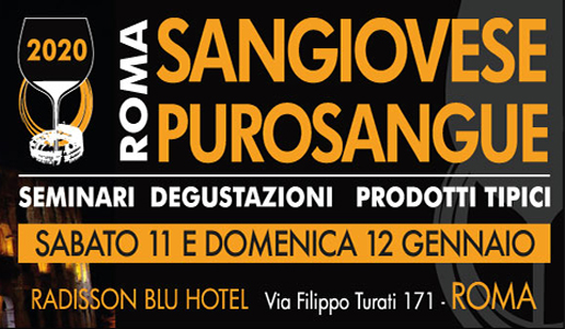 Sangiovese Purosangue roma gennaio 2020