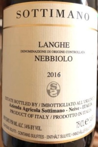 Sottimano Langhe Nebbiolo vino rosso Piemonte