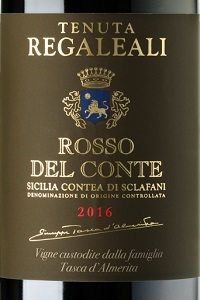 Tasca D'Almerita Regaleali Sicilia Contea di Sclafani Rosso del Conte 2016