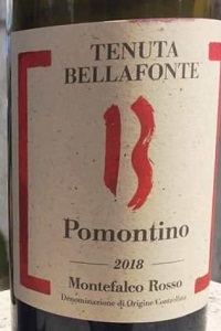 Tenuta Bellafonte Montefalco Rosso Pomontino 2018