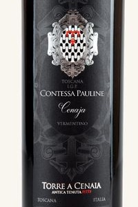 Torre a Cenaia Toscana Vermentino Contessa Pauline 2019