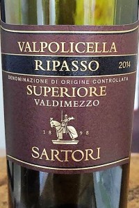 valdimezzo valpolicella ripasso superiore sartori vino rosso veneto etichetta