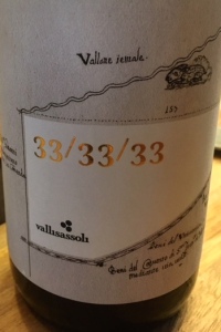 33/33/33 vallisassoli vino bianco campania igp etichetta doctorwine