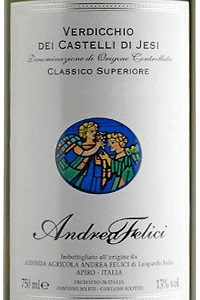 Andrea Felici Verdicchio dei Castelli di Jesi Classico Superiore 2019