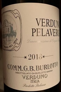 Comm. G.B. Burlotto Verduno Pelaverga 2018