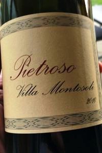 Pietroso Toscana Villa Montosoli 2010