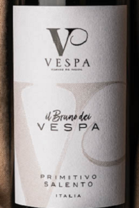 Vespa Vignaioli per Passione Salento Primitivo Il Bruno dei Vespa 2020