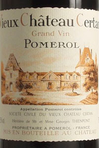 Vieux Château Certan pomerol 1995