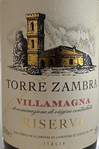 Torre Zambra Villamagna Riserva 2019