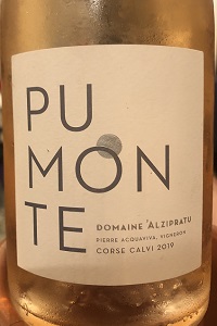 Domaine d'Alzipratu Vin de Corse Pumonte Rosé 2019