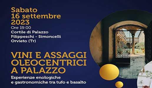 Vini ed assaggi oleocentrici a Palazzo 2023