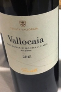 Bindella nobile di montepulciano vallocaia riserva 2015