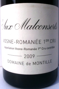 Vosne Romanée 1er Cru Aux Malconsorts 2009 Domaine De Montille