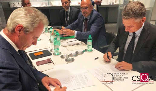 Tracciabilità: accordo CSQA Poligrafico