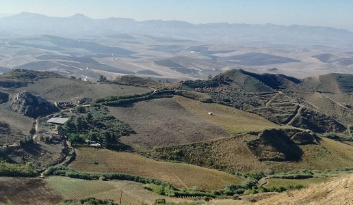 Alessandro di Camporeale panorama Belice