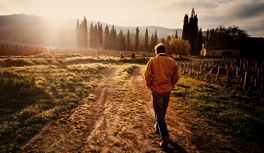 Andrea Franchetti a Tenuta di Trinoro in Val d'Orcia