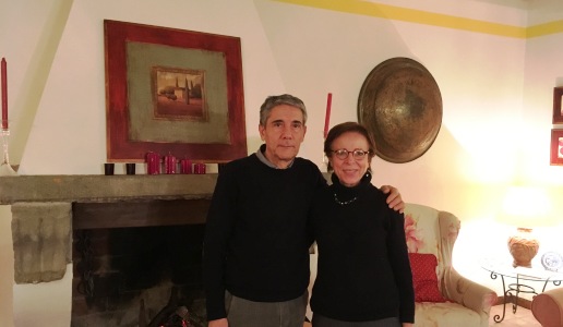 antonio farina e mirta fedespina podere fedespina pinot nero cantina vini toscana lunigiana