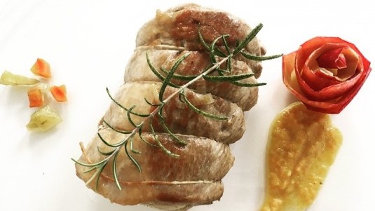 Arrosto di maiale alla mela annurca
