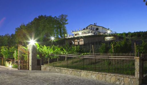 cantina riccio paesaggio notturno