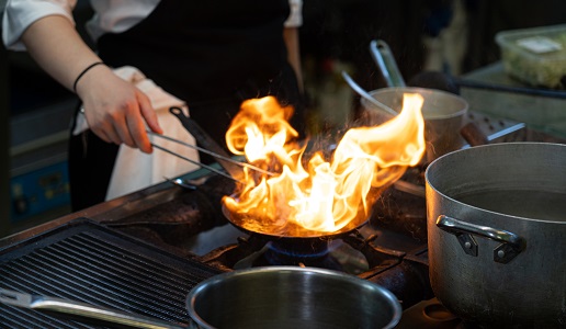 Carlo Andrea Pantaleo tecnica del fuoco Milano37 Restaurant