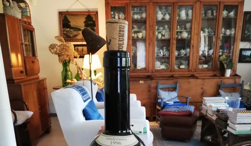 Cena con Malvasia di Bosa 1996 Columbu
