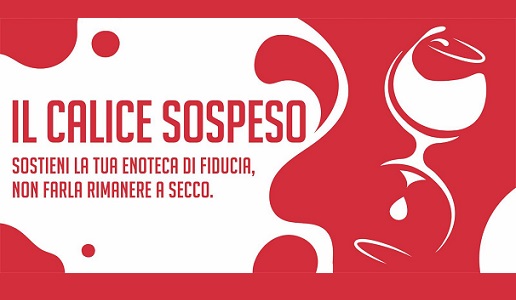 Calice sospeso Iniziativa Puntarella Rossa Wine Club Roma