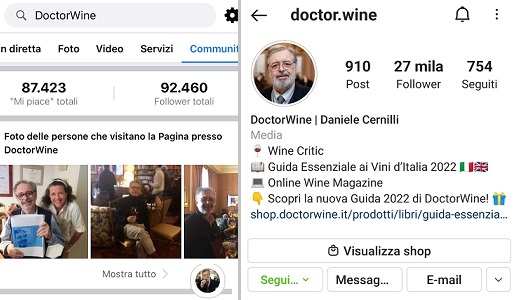 DoctorWine influencer