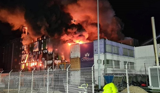 Incendio OVH a Strasburgo