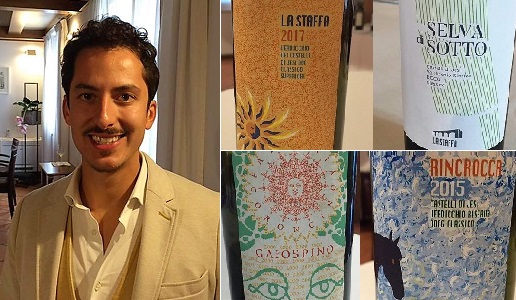 Riccardo Baldi La Staffa Marche con i suoi vini