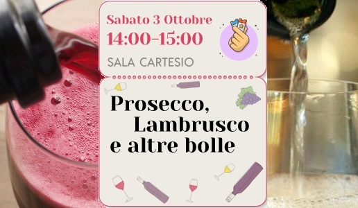 Seminario DoctorWine Prosecco, Lambrusco e altre bolle