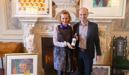 Casanuova di Nittardi, l'etichetta 2015 è di Joe Tilson