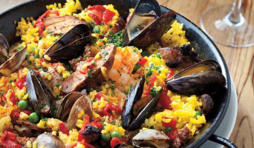 Paella ai frutti di mare e crostacei Ricetta Doctorwine di Katiuscia Rotoloni