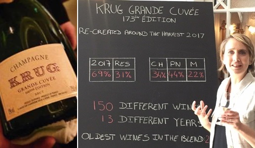 Krug Grande Cuvée 166ème Édition e 173 champagne