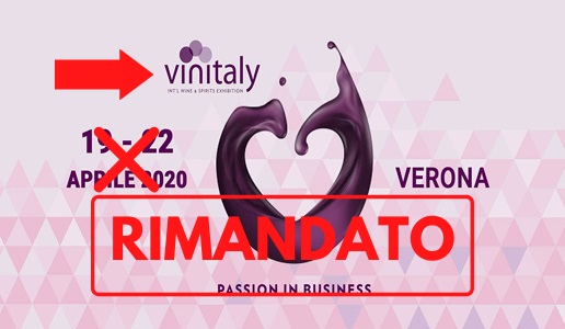 Rimandato Vinitaly 2020
