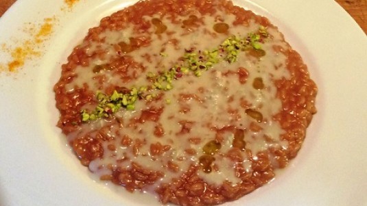 Risotto alla barbabietola rossa