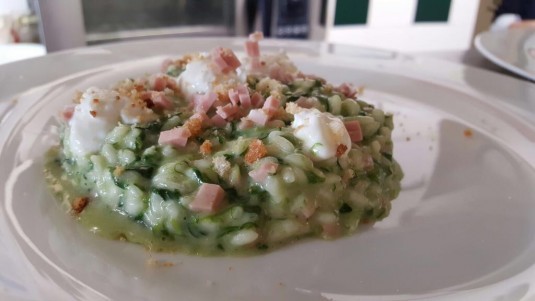 Risotto con sciopet